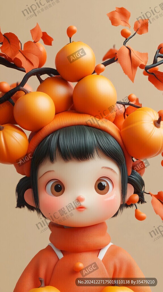 福柿包装插画