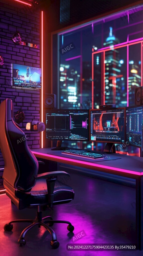 游戏直播间背景