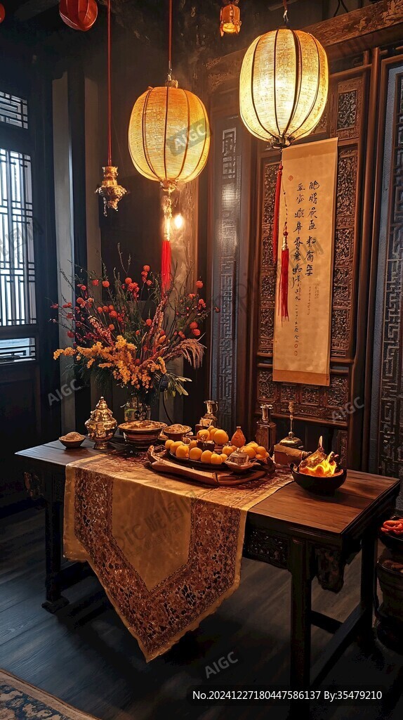 寿堂场景