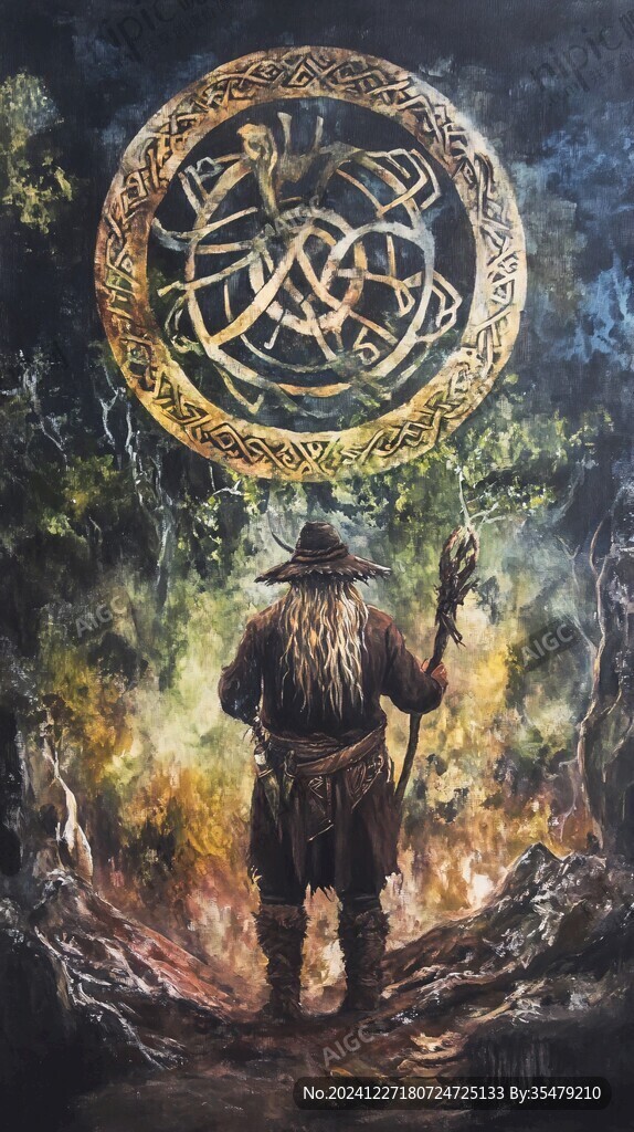 萨满巫师法鼓