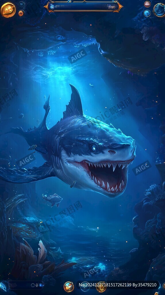 海洋大鲨鱼