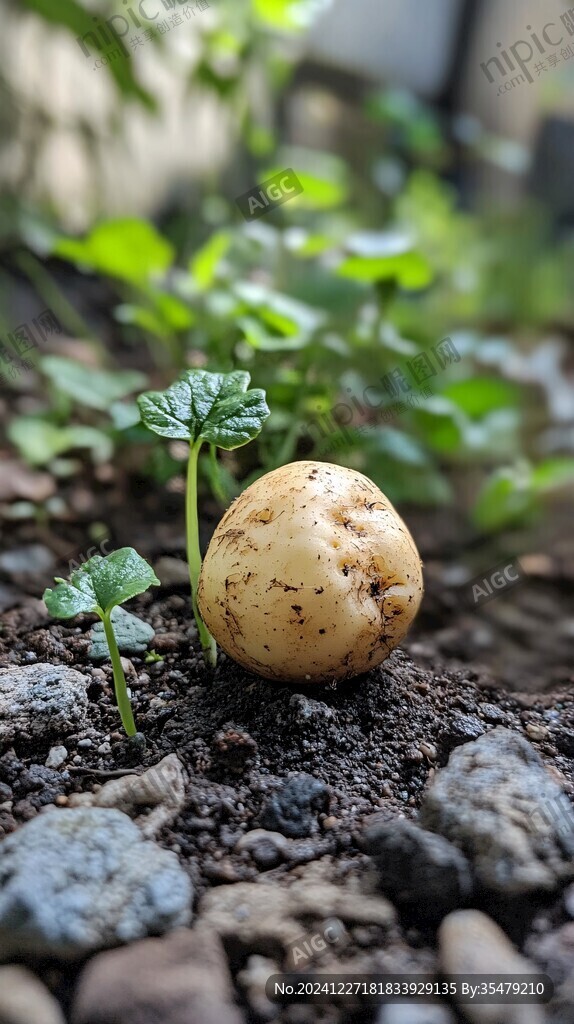 一颗土豆苗