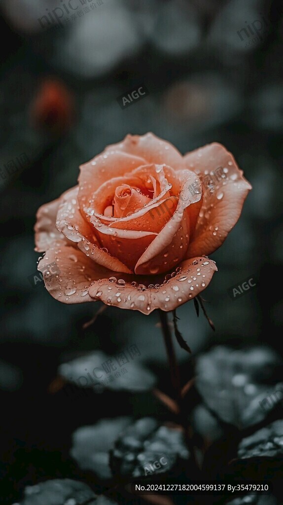 月季花盛开玫瑰花
