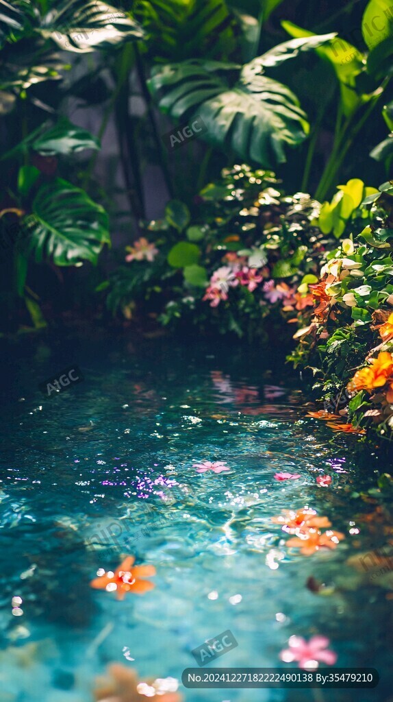 落花流水素材