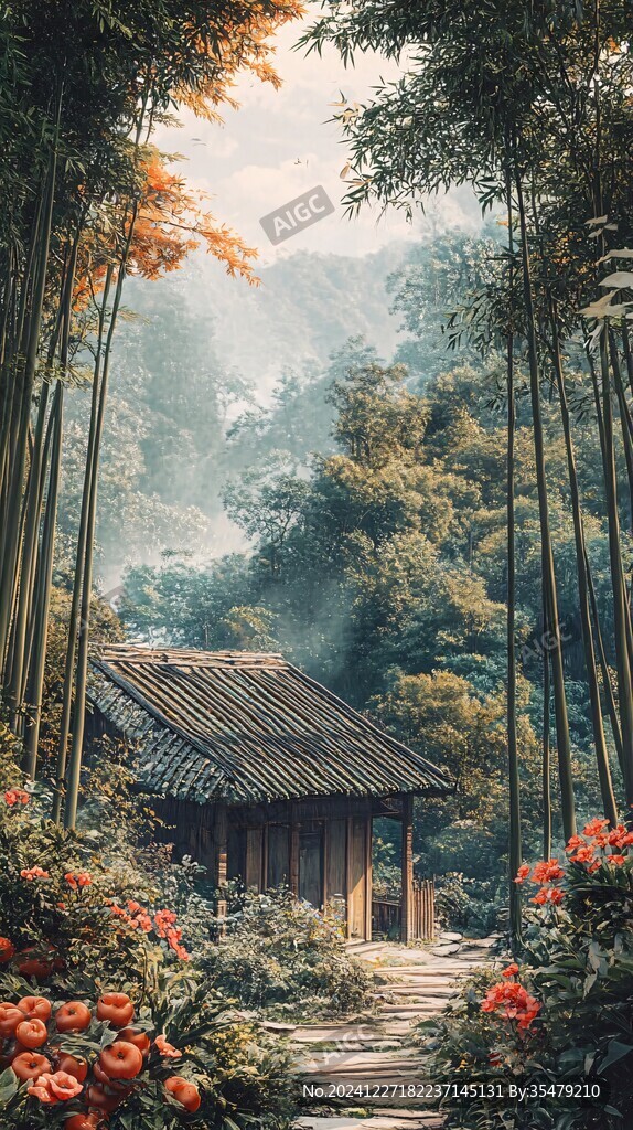 竹林深处人家