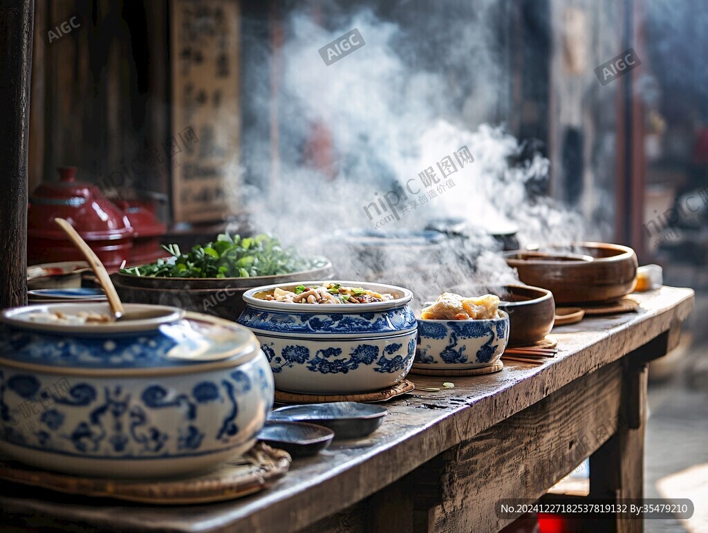 篁岭小吃