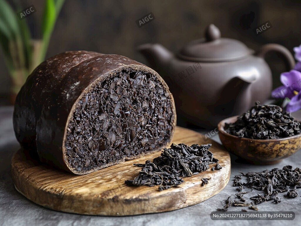 巨型茶饼