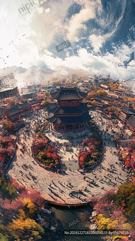 古风仙境天上宫阙