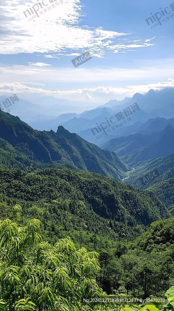 神农架春夏风景