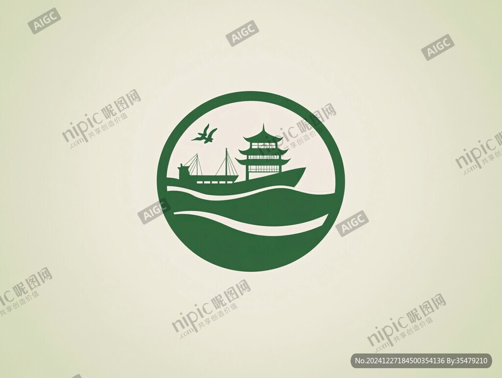 河湖保护标志设计