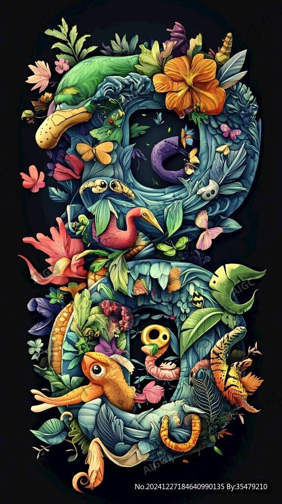 3d立体插画风格