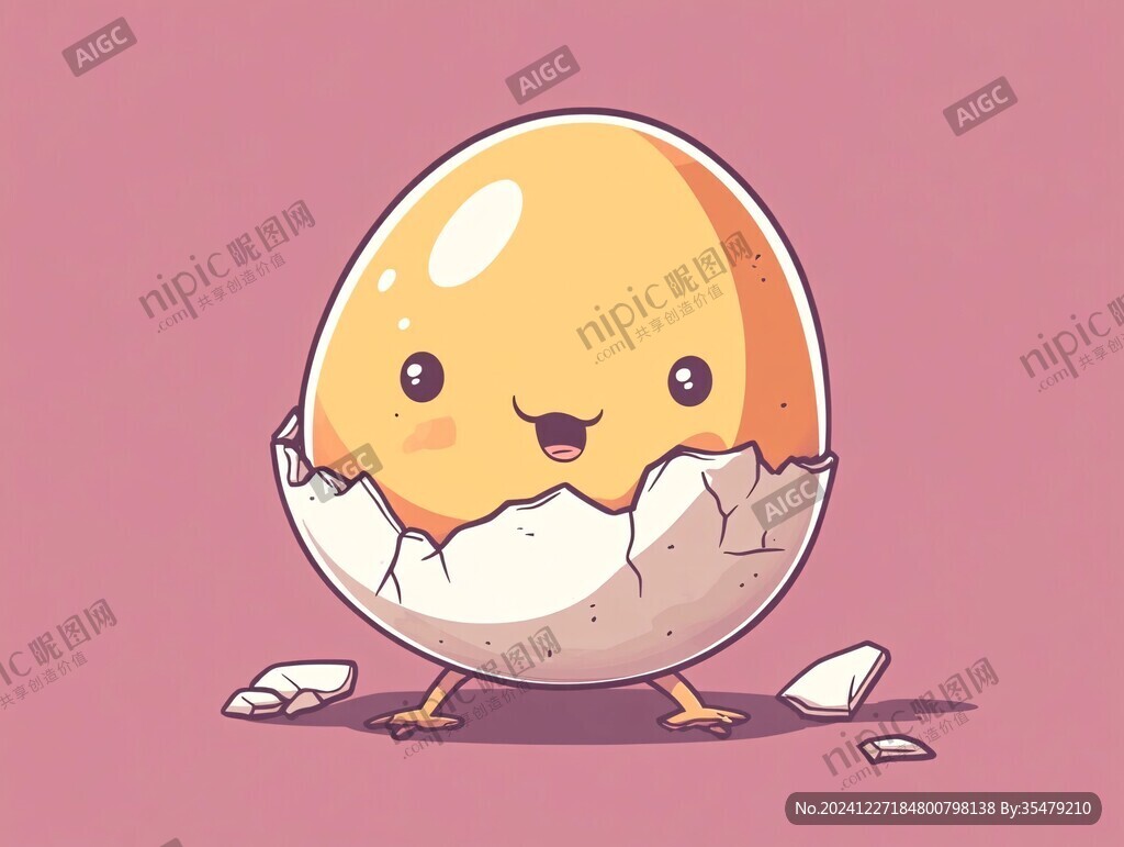 q版鸭蛋