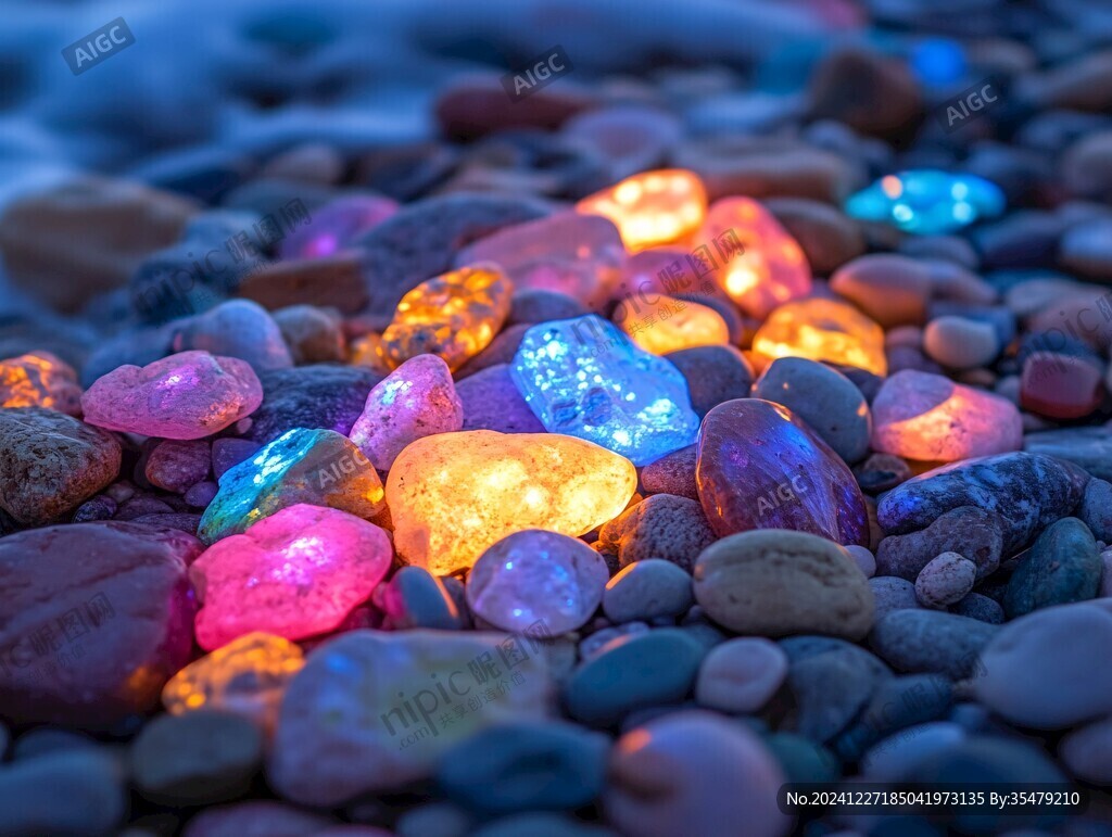 多彩光石