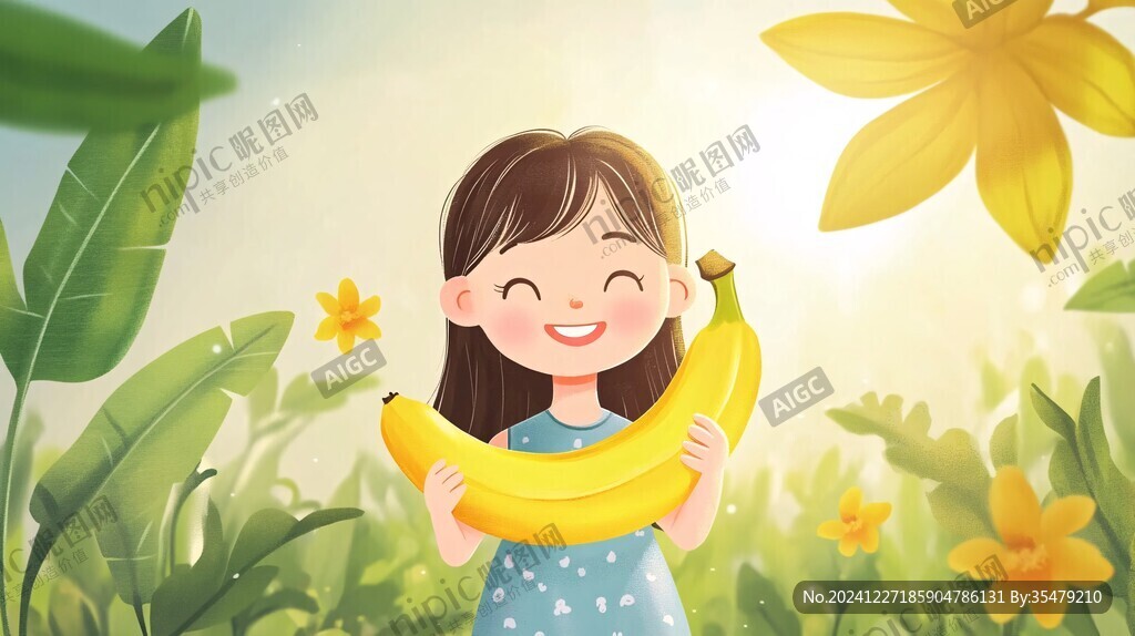 小米蕉插画