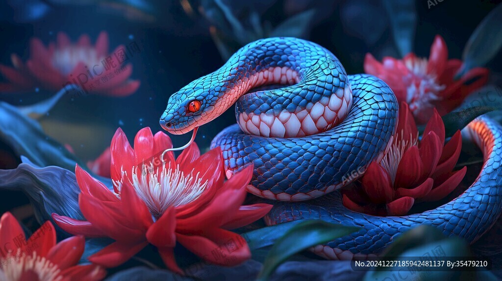 苏花蛇菰插画