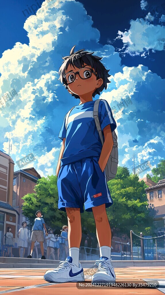 元气男孩壁纸