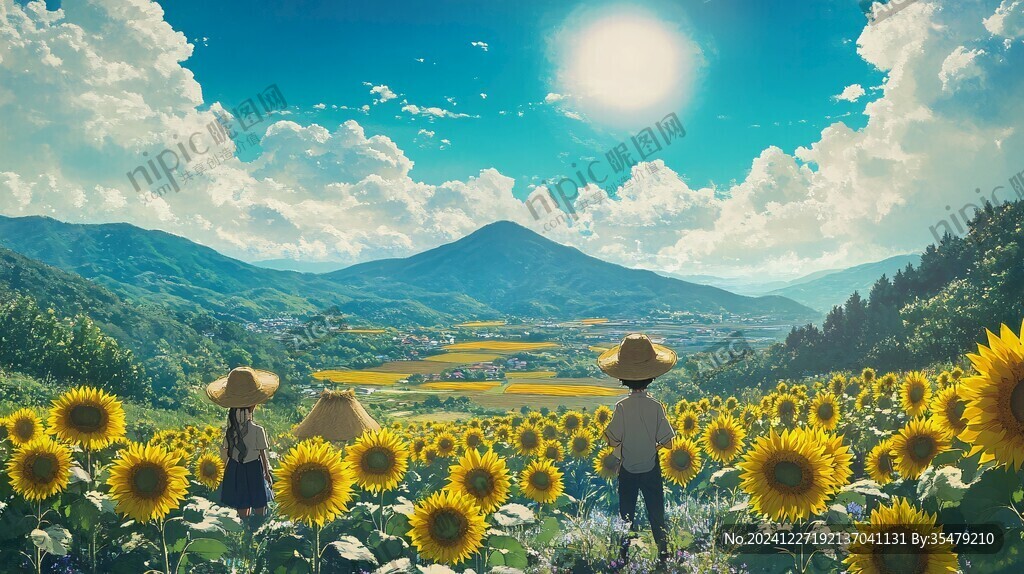 动漫向日葵