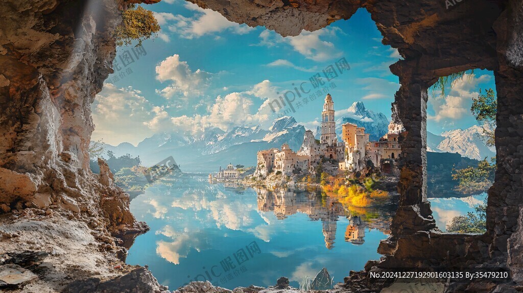写实风景合成