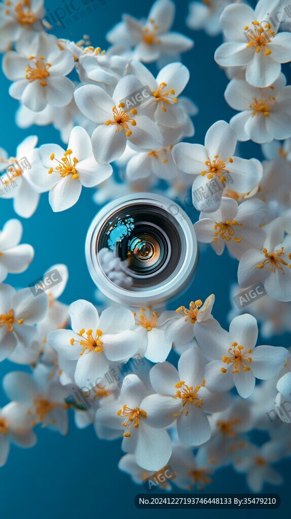 3d立体唯美花卉