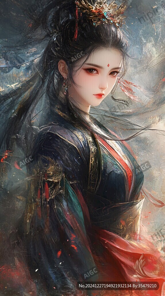 古风女插画