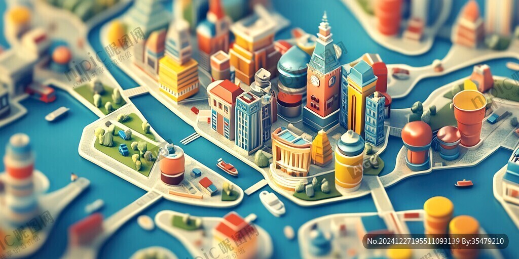 3d立体城市