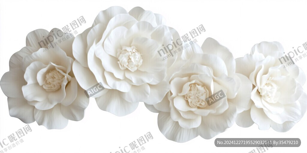 3d立体花卉牡丹