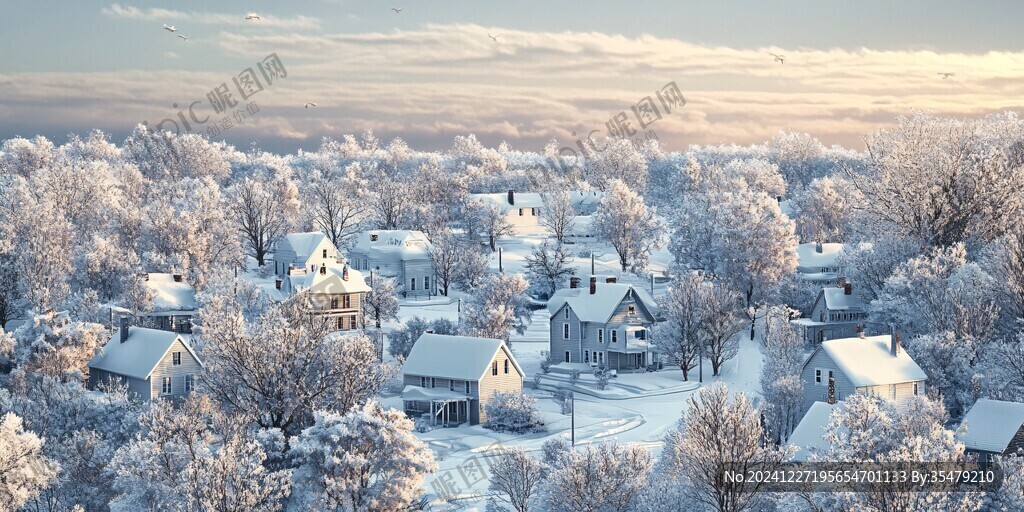 高清大画幅冬天雪景