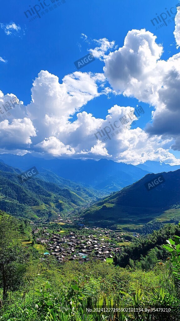 哀牢山村