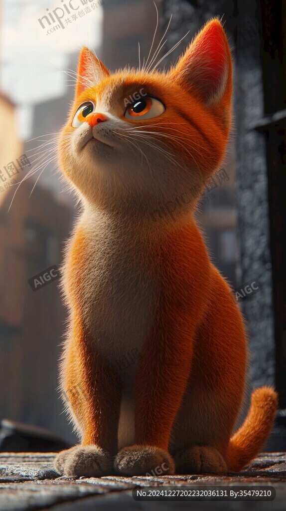 3d卡通猫咪