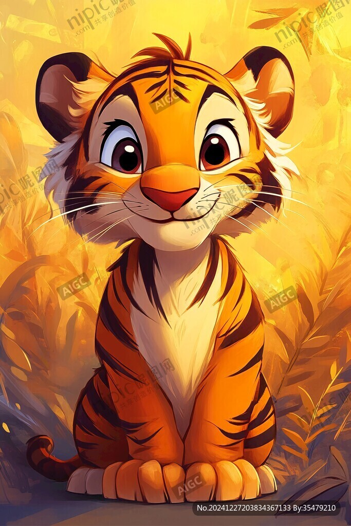 原创萌虎形象