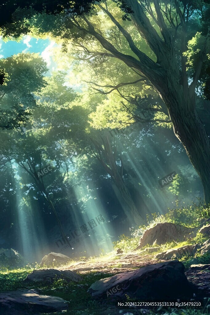 唯美森系场景