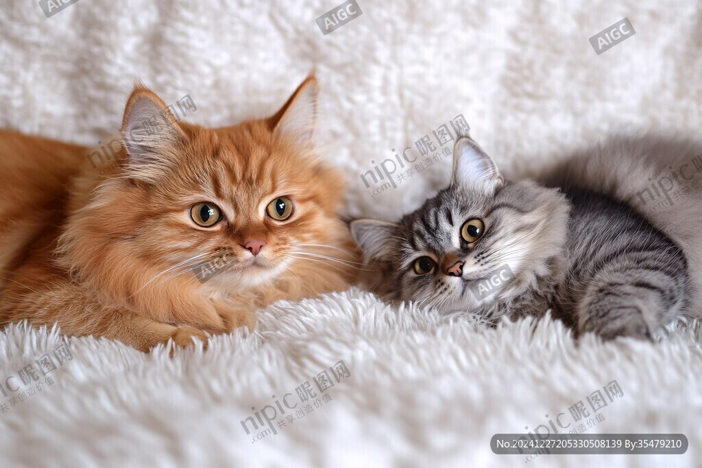 两只小猫咪