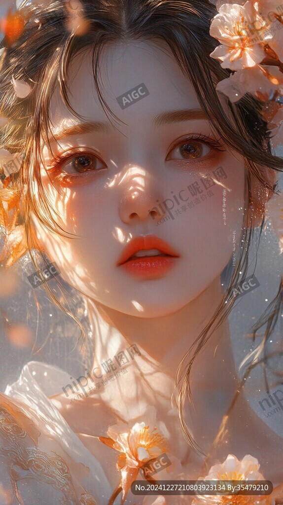 仙气清冷少女壁纸图片