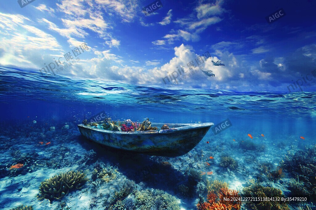 海底世界大海魔舟设计