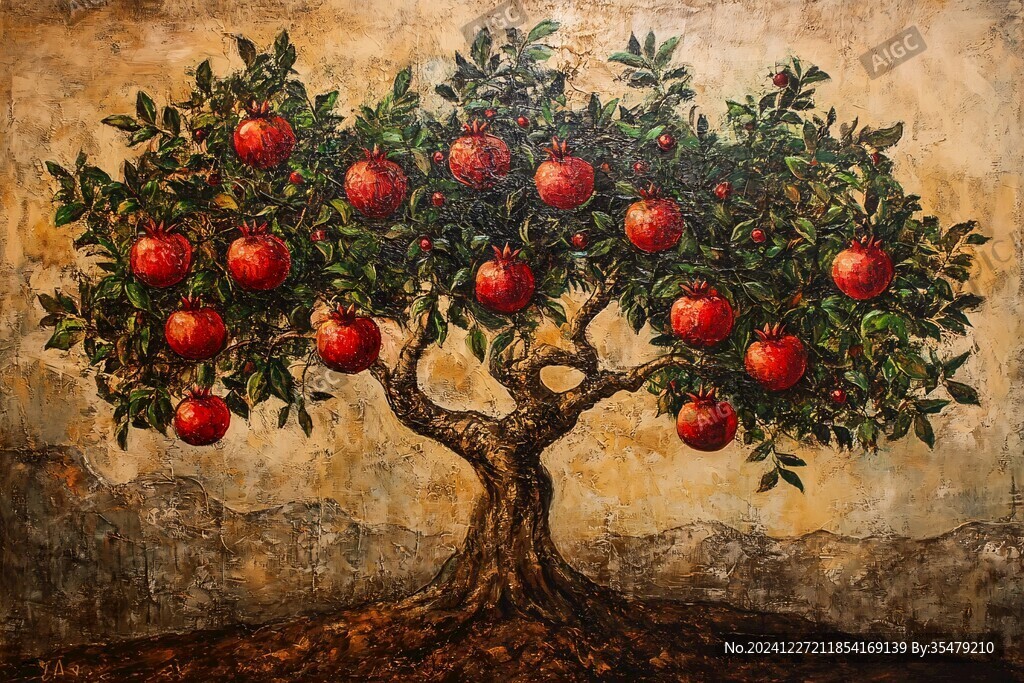 苹果树3d画
