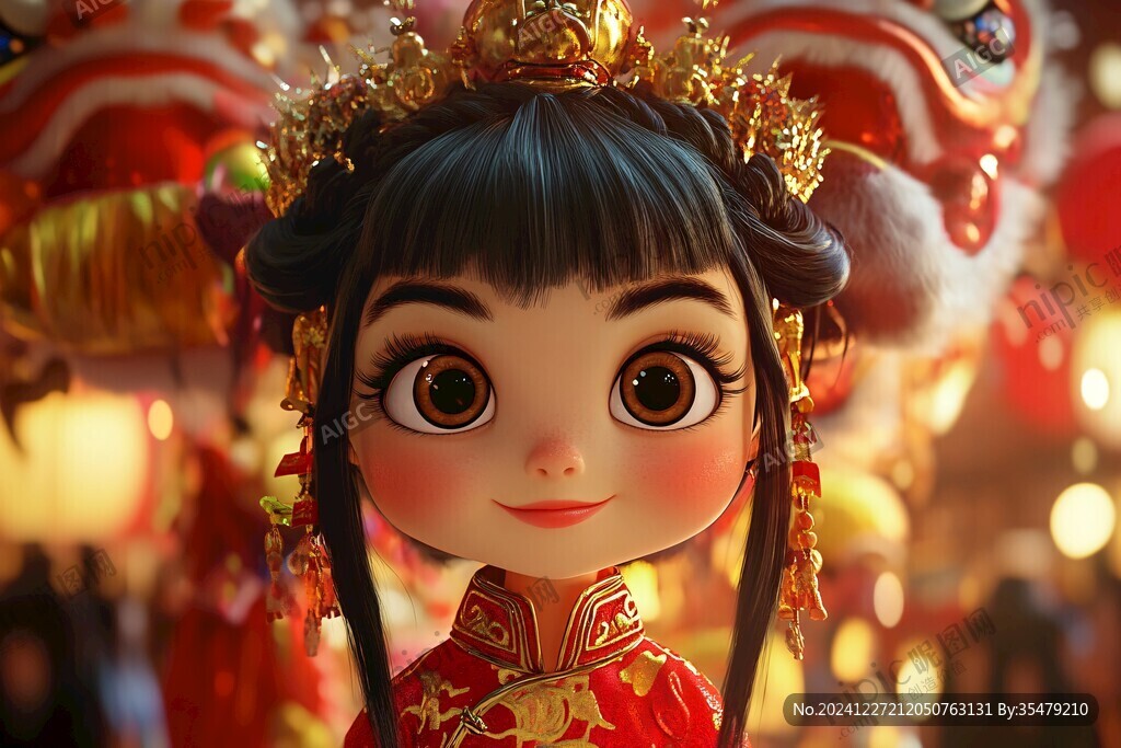 福娃拜年