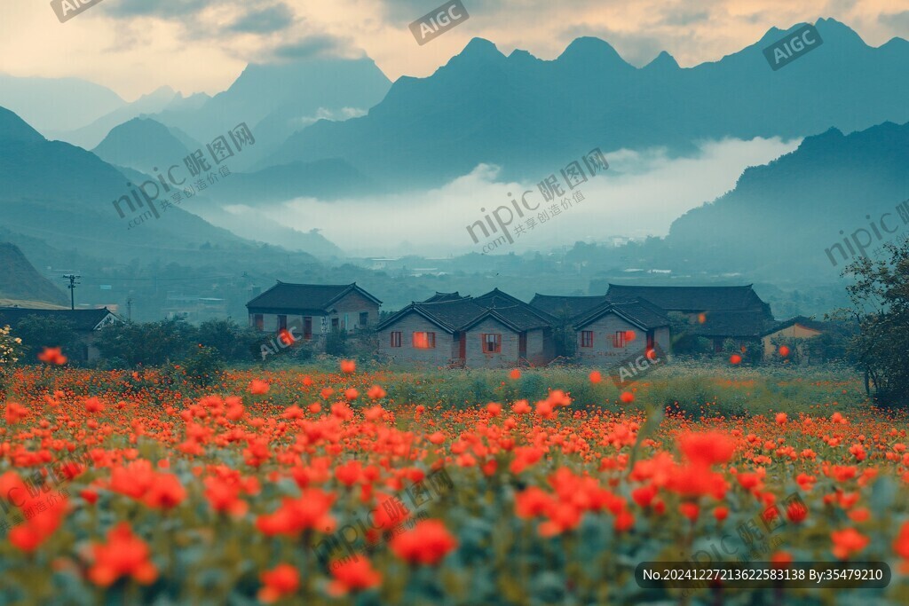 鹅泉花海