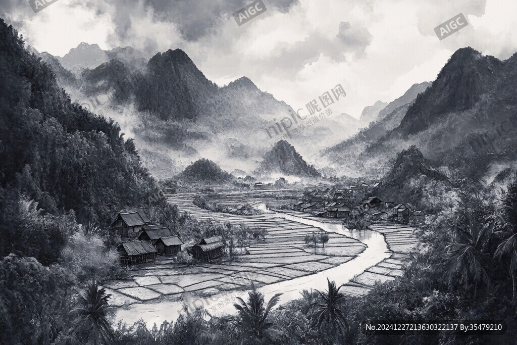 古风场景概念图
