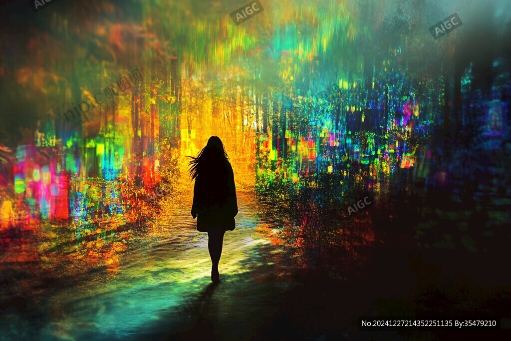 梦幻世界里的姑娘