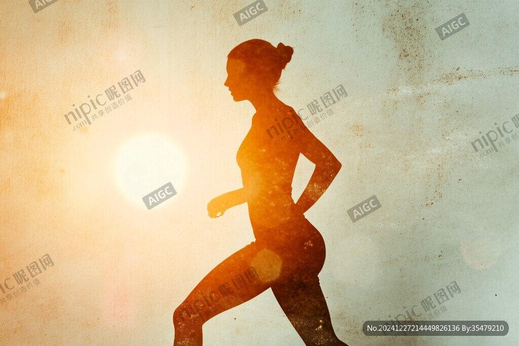 跑步阳光