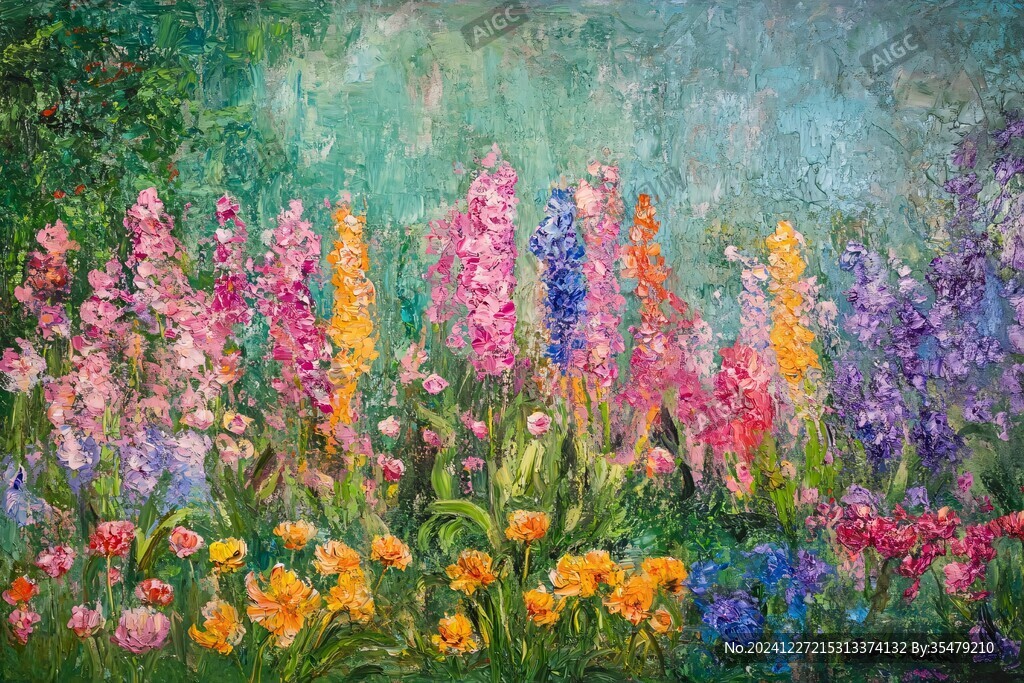 花海油画