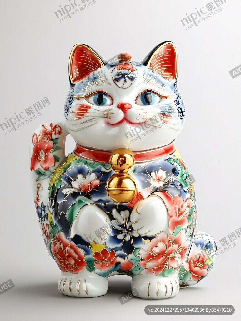 瓷器招财猫