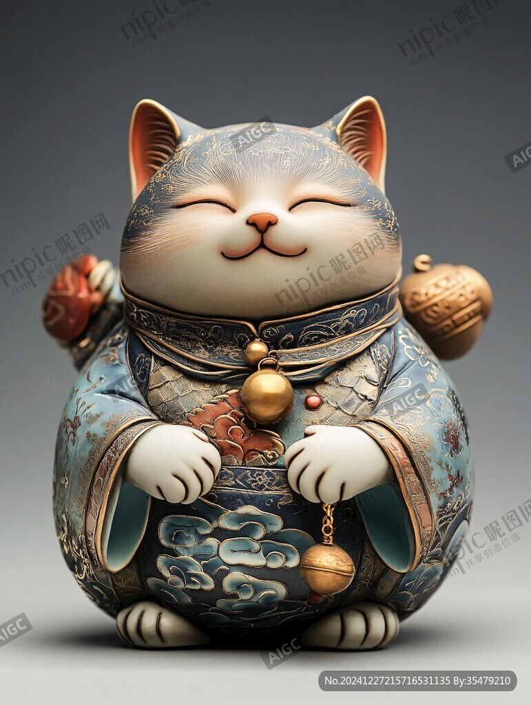 3d招财猫