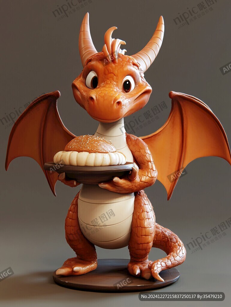 q版龙卡通龙造型