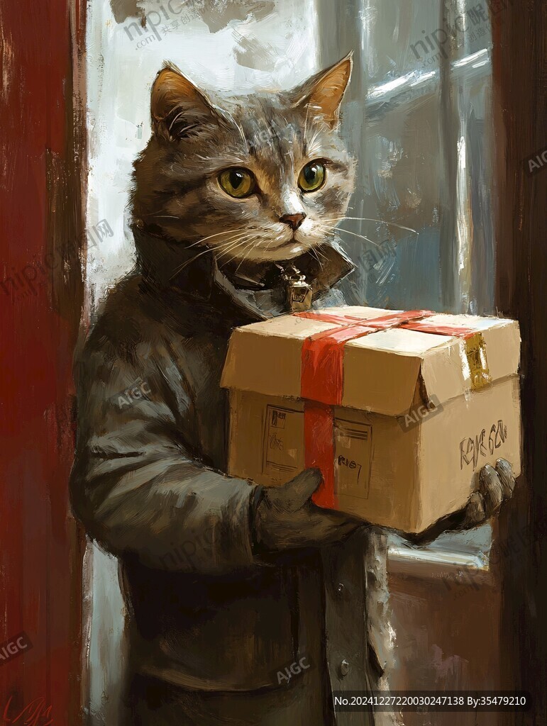 猫咪快递员