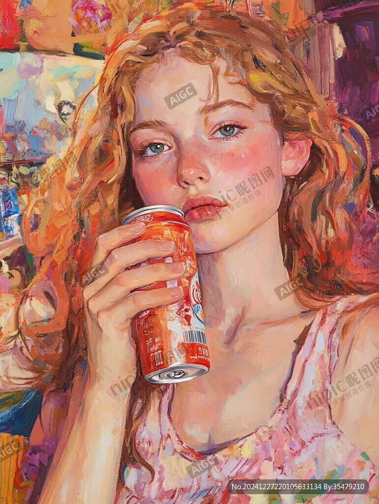厚涂少女