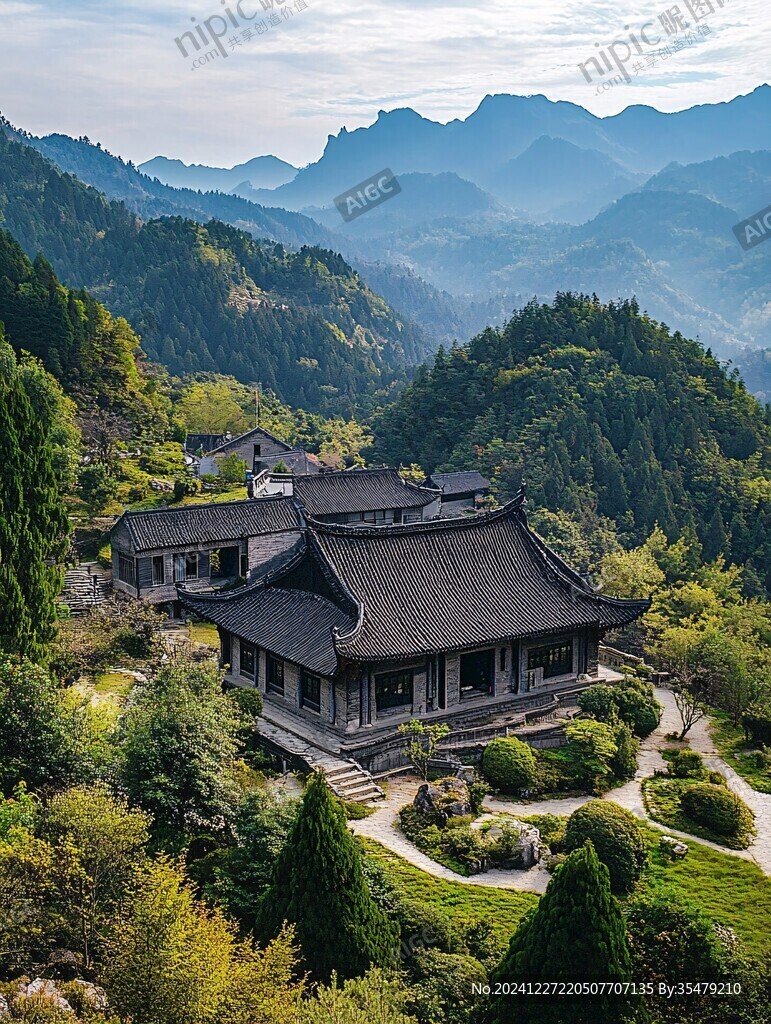山林深山禅寺
