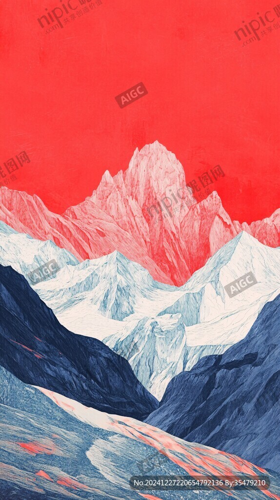 艺术插画山