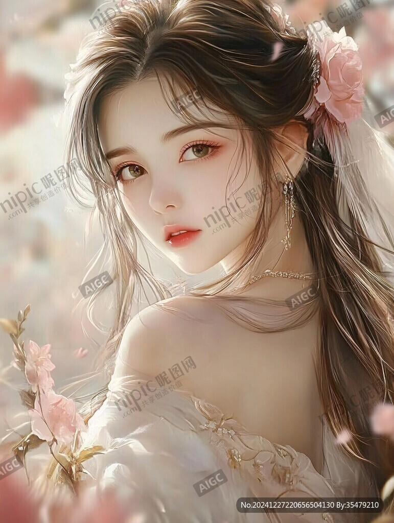 板绘人像