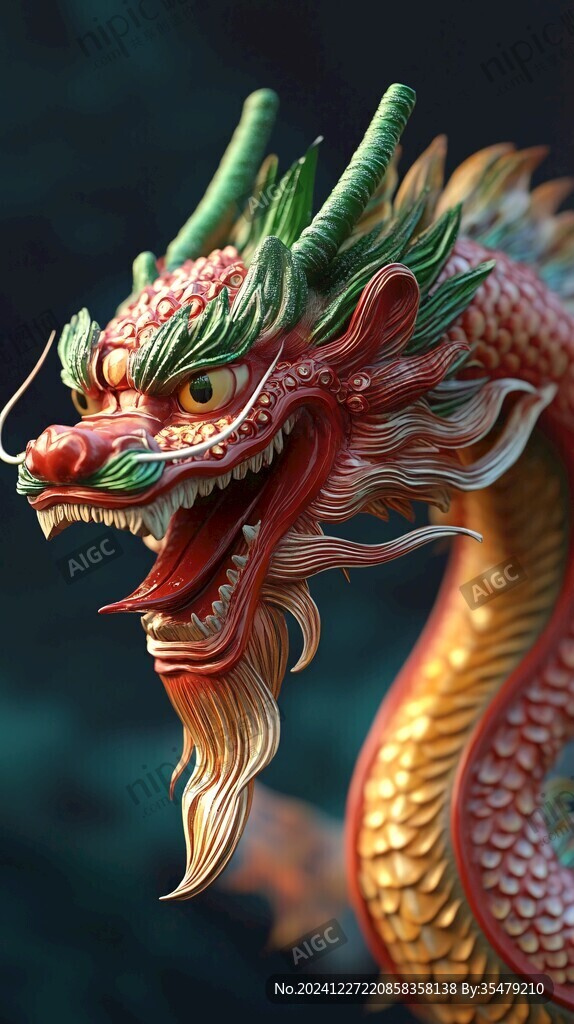软陶腾龙